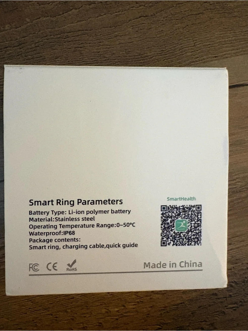 Smart Ring Wearable - Silver and Gold